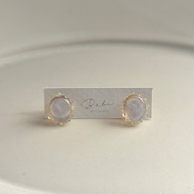 ガラスピアス　[ Pico Lace ]