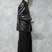 60's Botany 500 leather tailored jacket