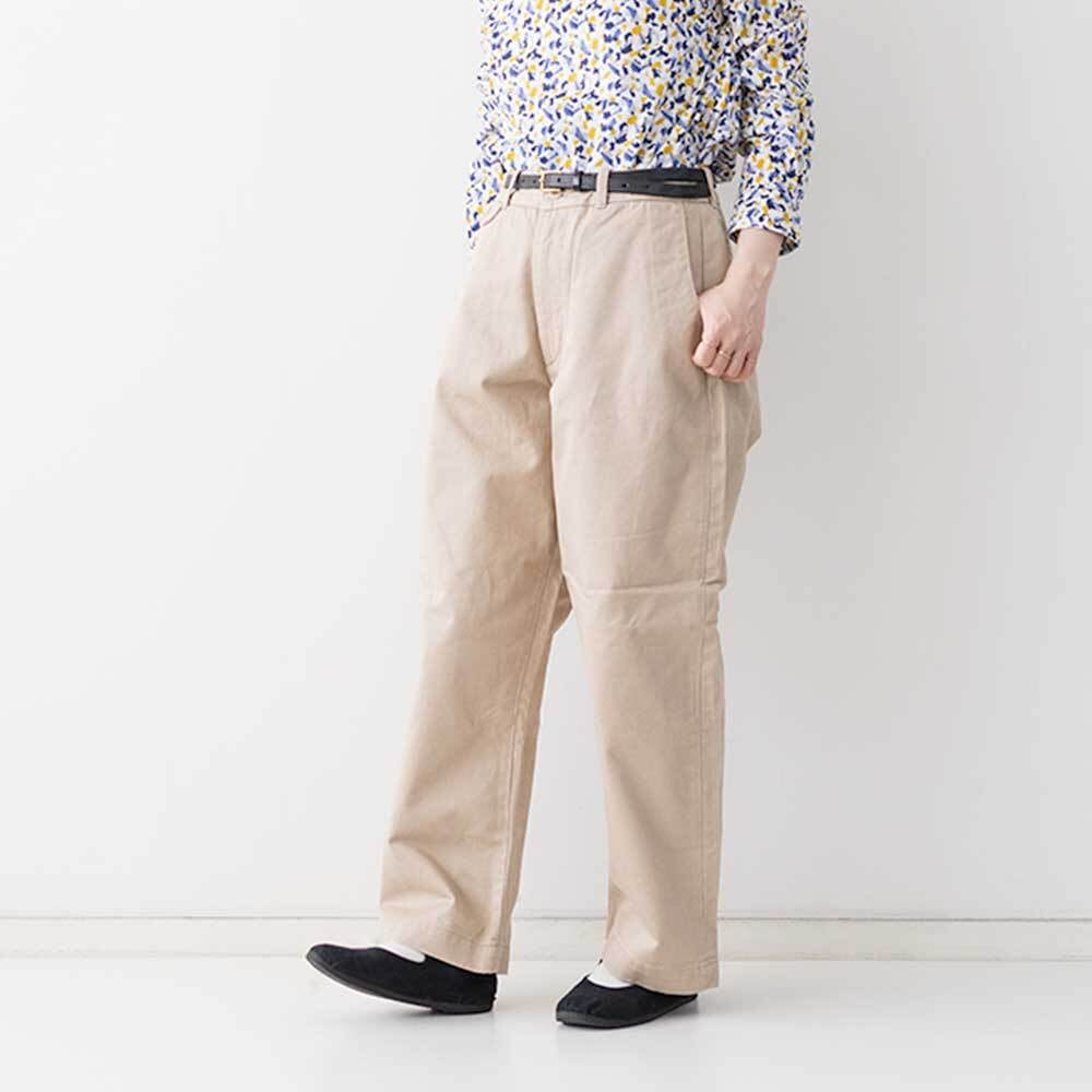 【未使用タグ付】GRANDMA MAMA DAUGHTER｜アンクルチノパンツ GRANDMA MAMA DAUGHTER アンクルチノパンツ | LASQ store | ラスク