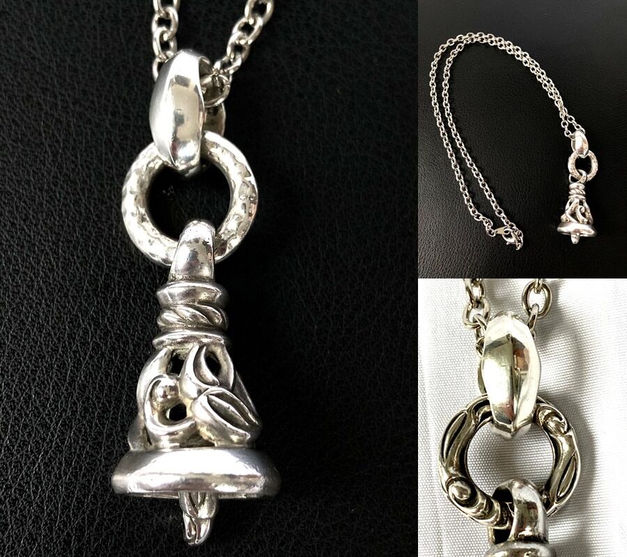 Leonard Kamhout レナードカムホート ロンワンズ/LONE ONES 最高傑作 1996 クレーンベル シルクリンクベイル ペンダント M ミディアム