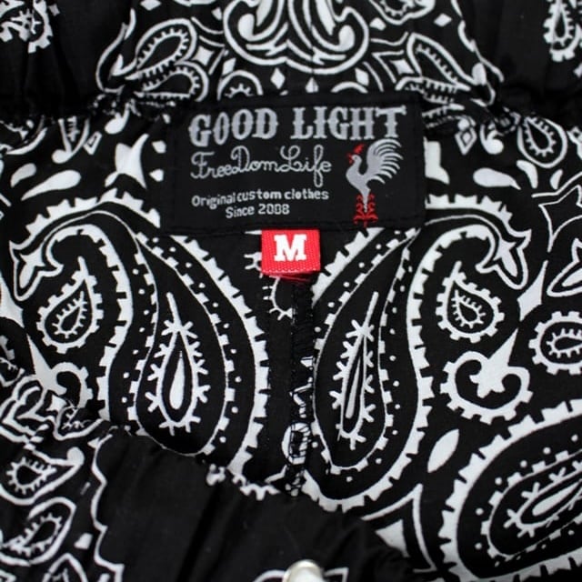 GOOD LIGHT バンダナペーズリー柄ハーフパンツ | MARUYAMA-BASE