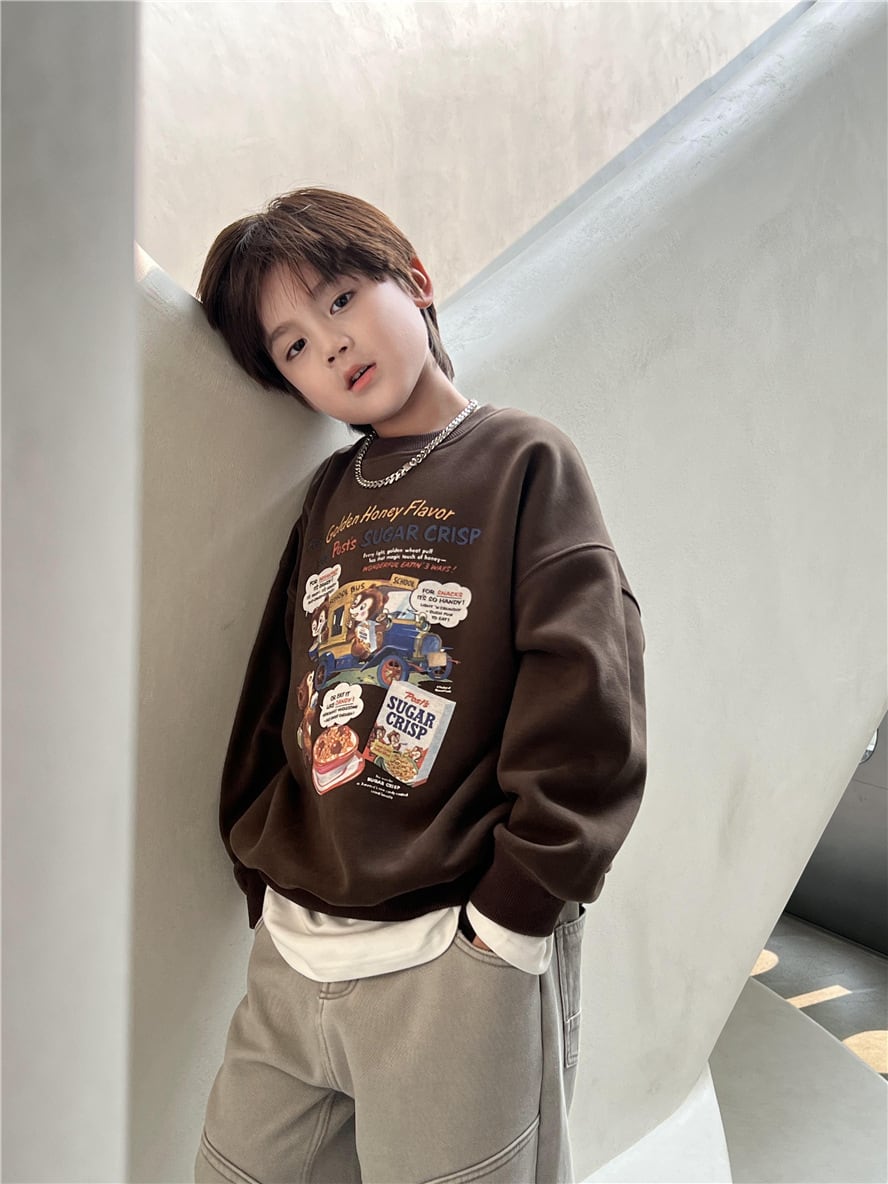 120cm SHUGARCRISP裏起毛トレーナー