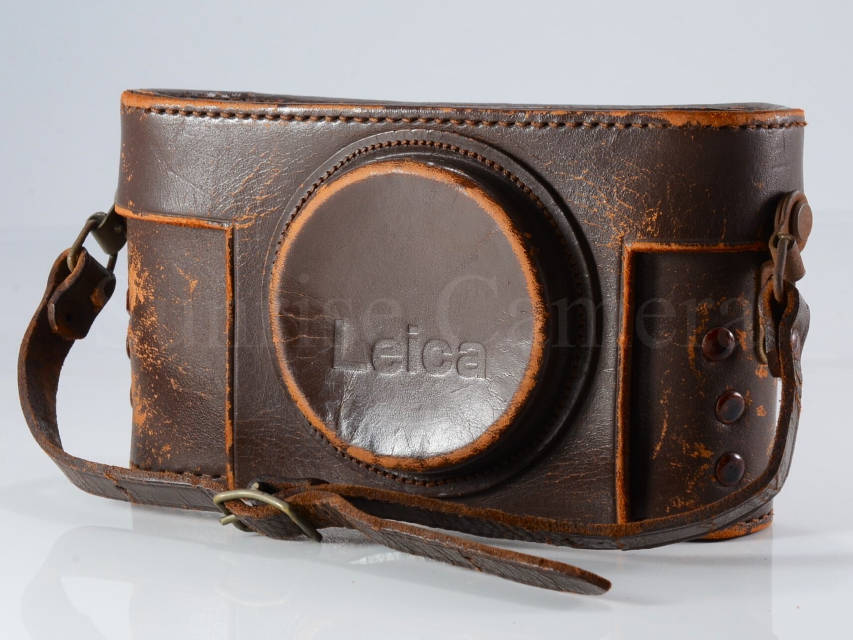 Leica DII ブラックボディ オーバーホール済 希少革ケース付（60126