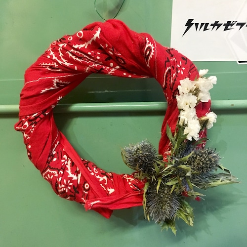 USA bandanna Wreath 