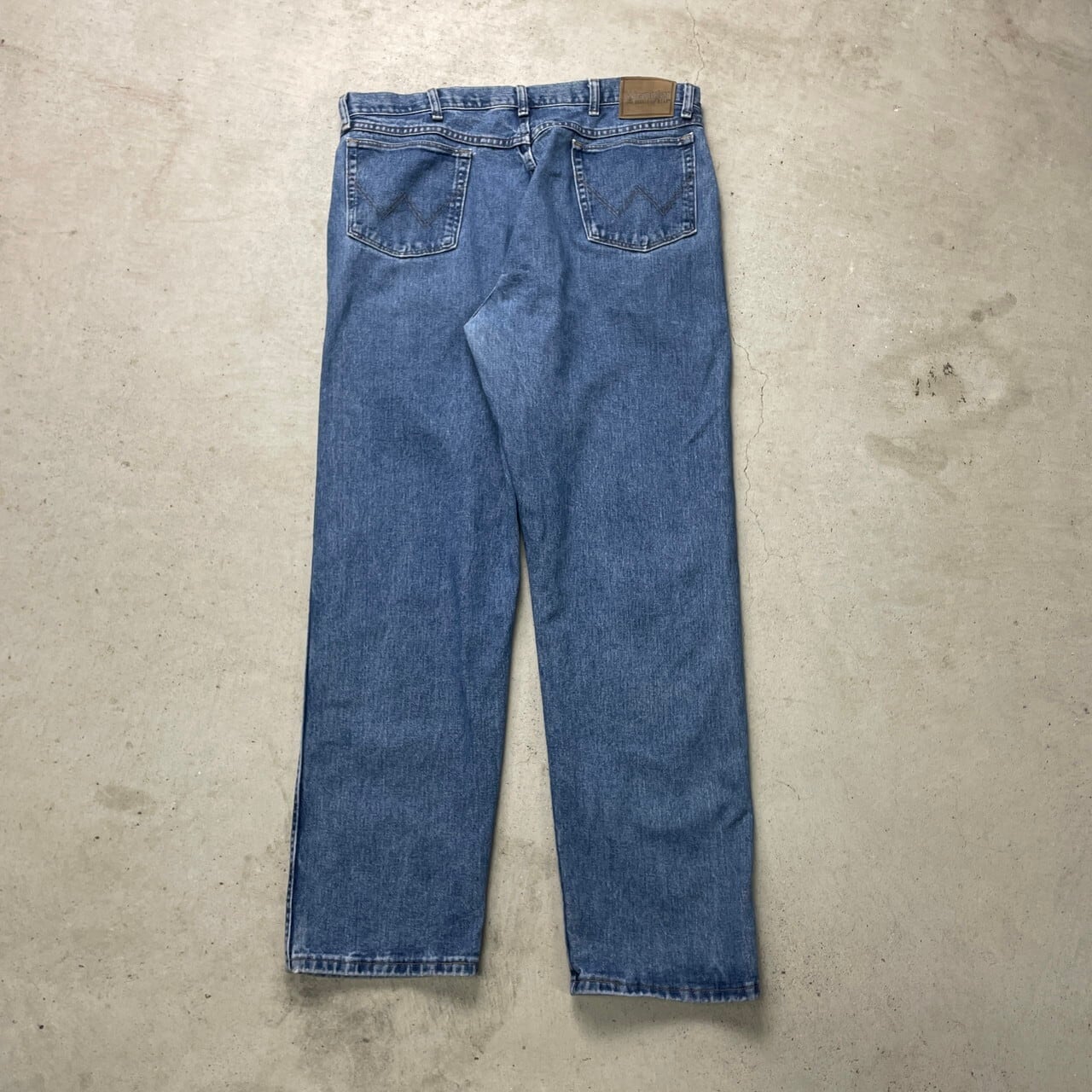 4*g様 ラングラー古着ジーンズデニムパンツ40着セットまとめ売りジャンクリメイ Wrangler ラングラー デニムパンツ ストレート メンズW40 古着 ビッグ