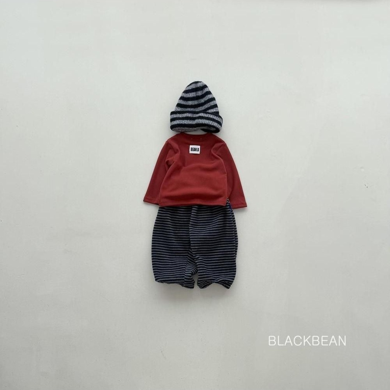 ブラックビーン / blackbean / ミルキーTシャツ / 韓国子供服 / キッズ / 26winter〖取寄〗*ベビーS~XL*