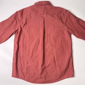 90s L.L.Bean エルエルビーン TRADITIONAL FIT 長袖 ワークシャツ XL/くすみピンク系 メンズ ビンテージ