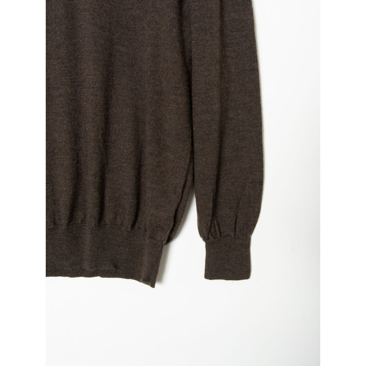 【Made in Italy】100% Merino wool knit polo shirt(イタリア製 メリノウールニットポロシャツ  セーター)10b