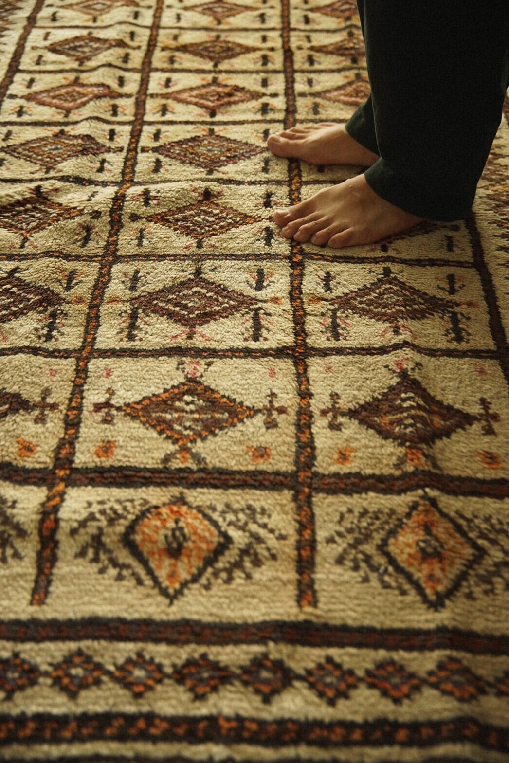 806 -Vintage Taimani rug