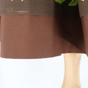 フラダンス 衣装 パウスカート ブラウン系 プアラニ 日本製 モンステラ柄 ハワイアンプリント アロハ フラ ダンス レッスン 練習 茶 黄緑 グリーン系 ハワイアンダンス レディース フラダンス スカート フレア おしゃれ 大人っぽい 上品 花柄 植物柄 フレアスカート セットアップ風 ルームウェア 部屋着 エレガント かわいい 綺麗め 柄スカート モンステラリーフ ボタニカル柄 葉っぱ柄 南国風 ハワイ挨拶 コスチューム 衣装用 ステージ衣装 発表会 文化祭 レッスン用 練習着 トレーニングウェア