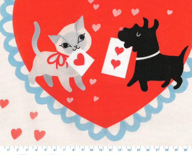 パネル Funny Valentines panel | junequilt