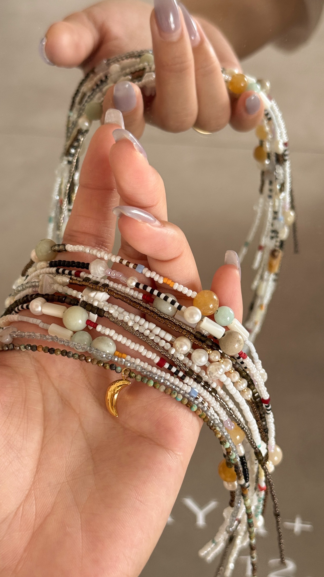 Chrysocolla  Necklace［BZN18］