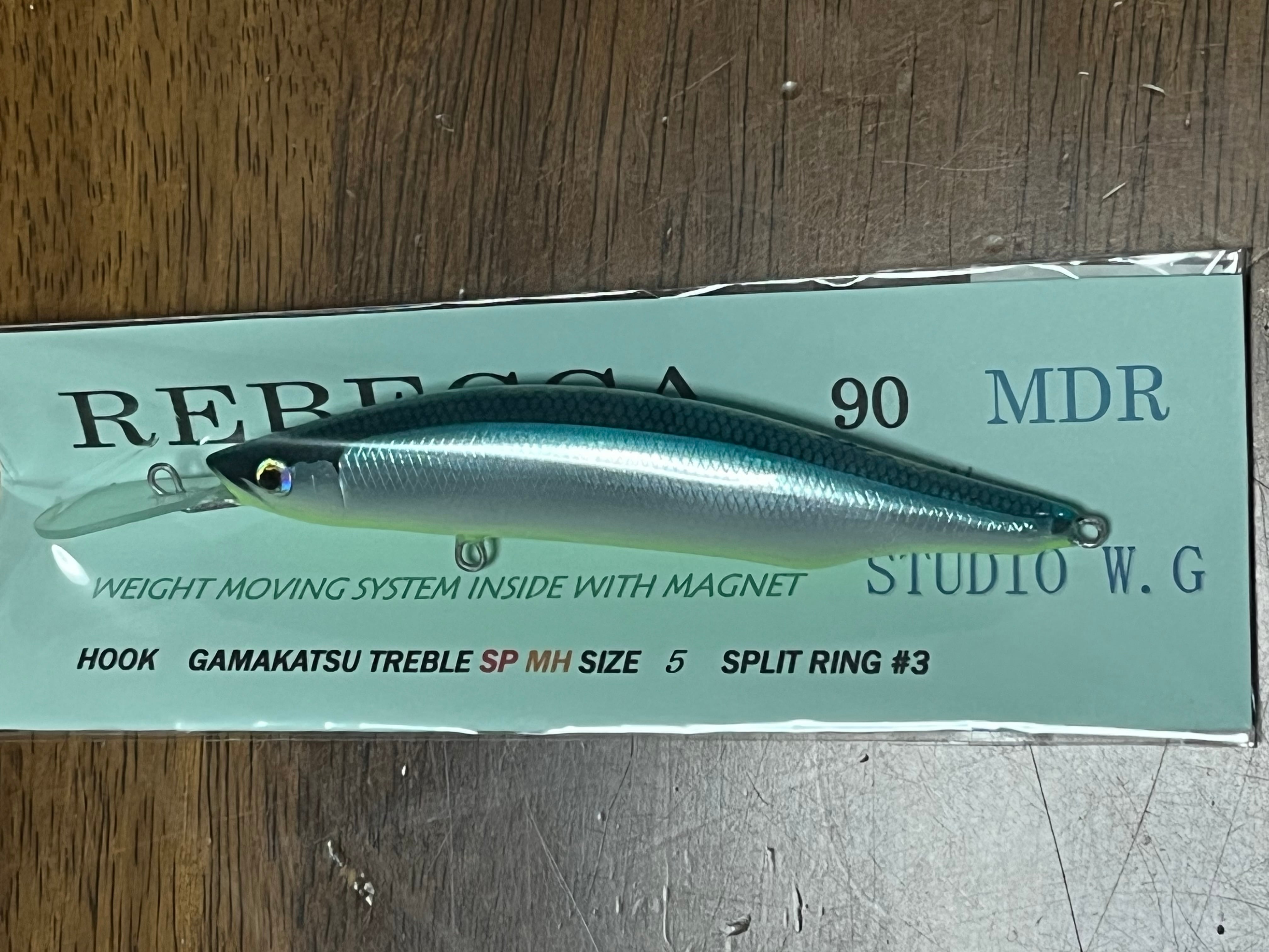 Rebecca ハンドメイド ミノー 90MDR STUDIO W.G