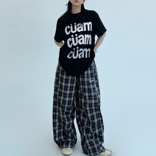 big logo design short-sleeve tee　ビッグロゴデザイン半袖ティー　J2058