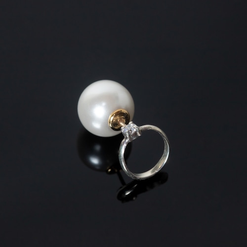 Ring Pearl Earring