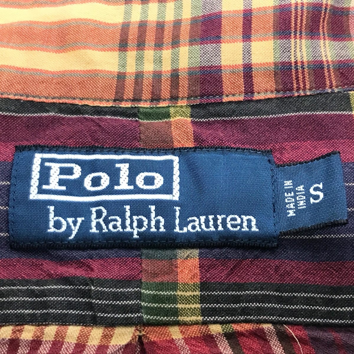 POLO by Ralph Lauren ラルフローレン 年代 長袖 マドラスチェック