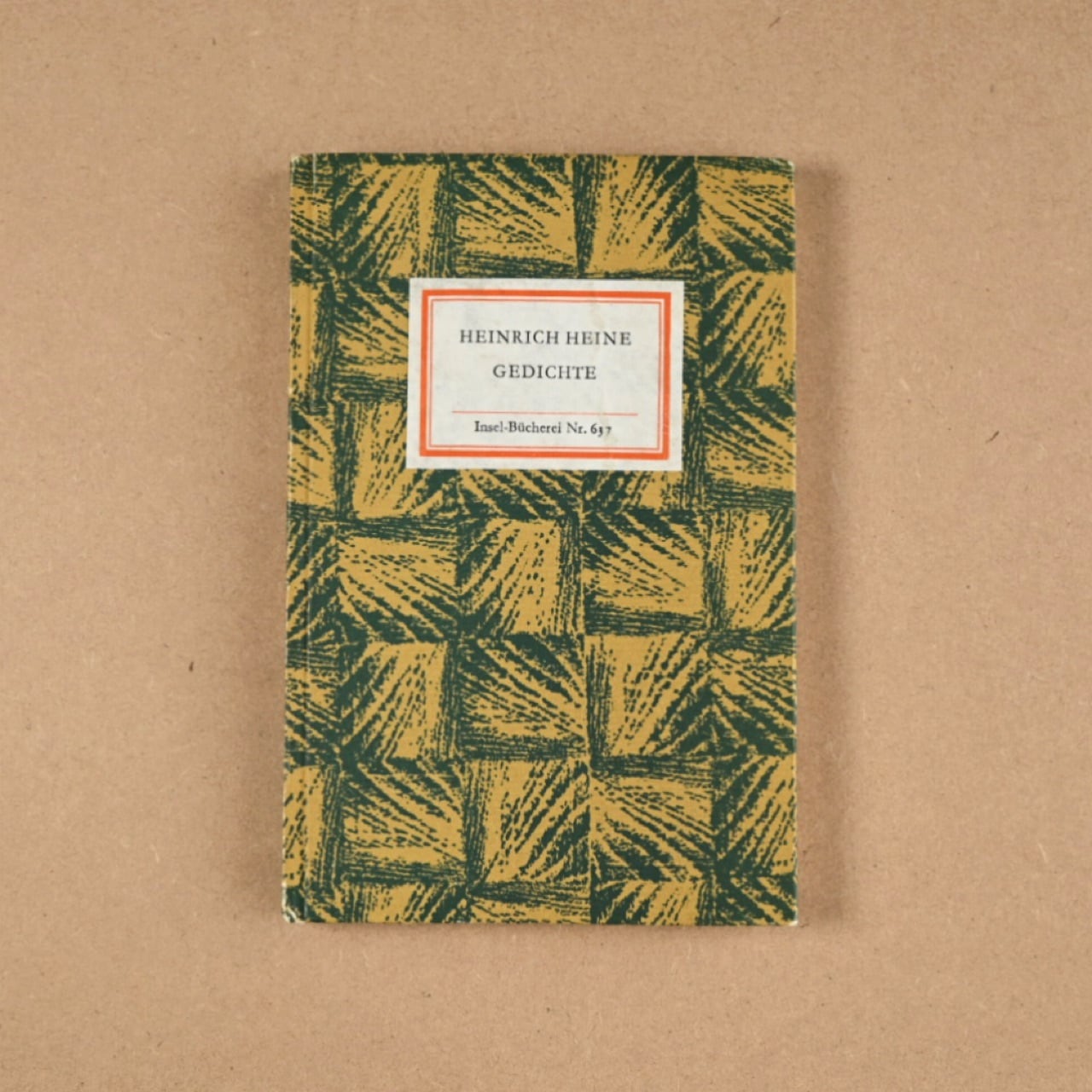 【 VINTAGE 】インゼル文庫 No.637|古書 ヴィンテージ インテリア 雑貨屋