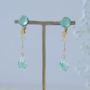 【 Mint Green  】イヤリング