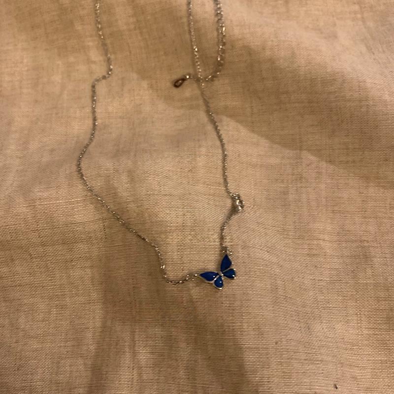 Somedayif温感変色蝶々ネックレス | Onionn