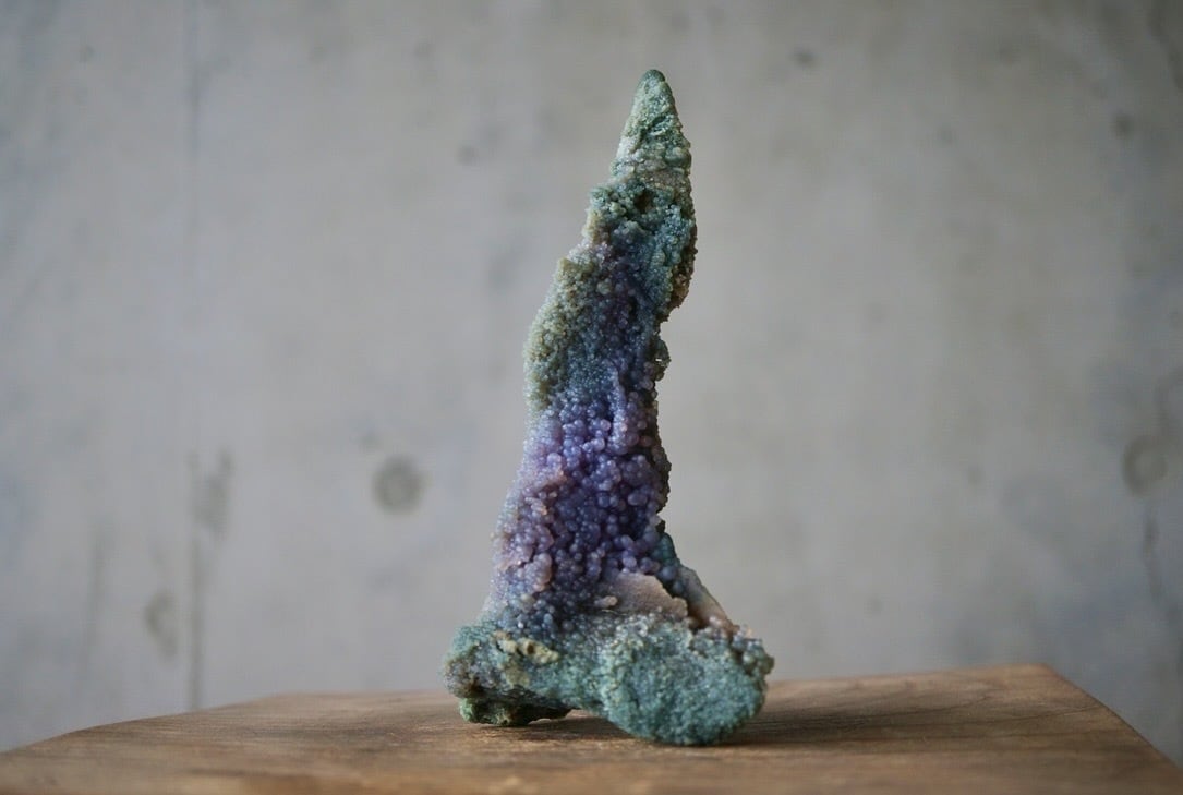 グレープクォーツ グレープアメシスト グレープアゲート 原石 水晶 グレープアゲート(ボトリオイダル・アメシスト) Grape Agate (Amethyst