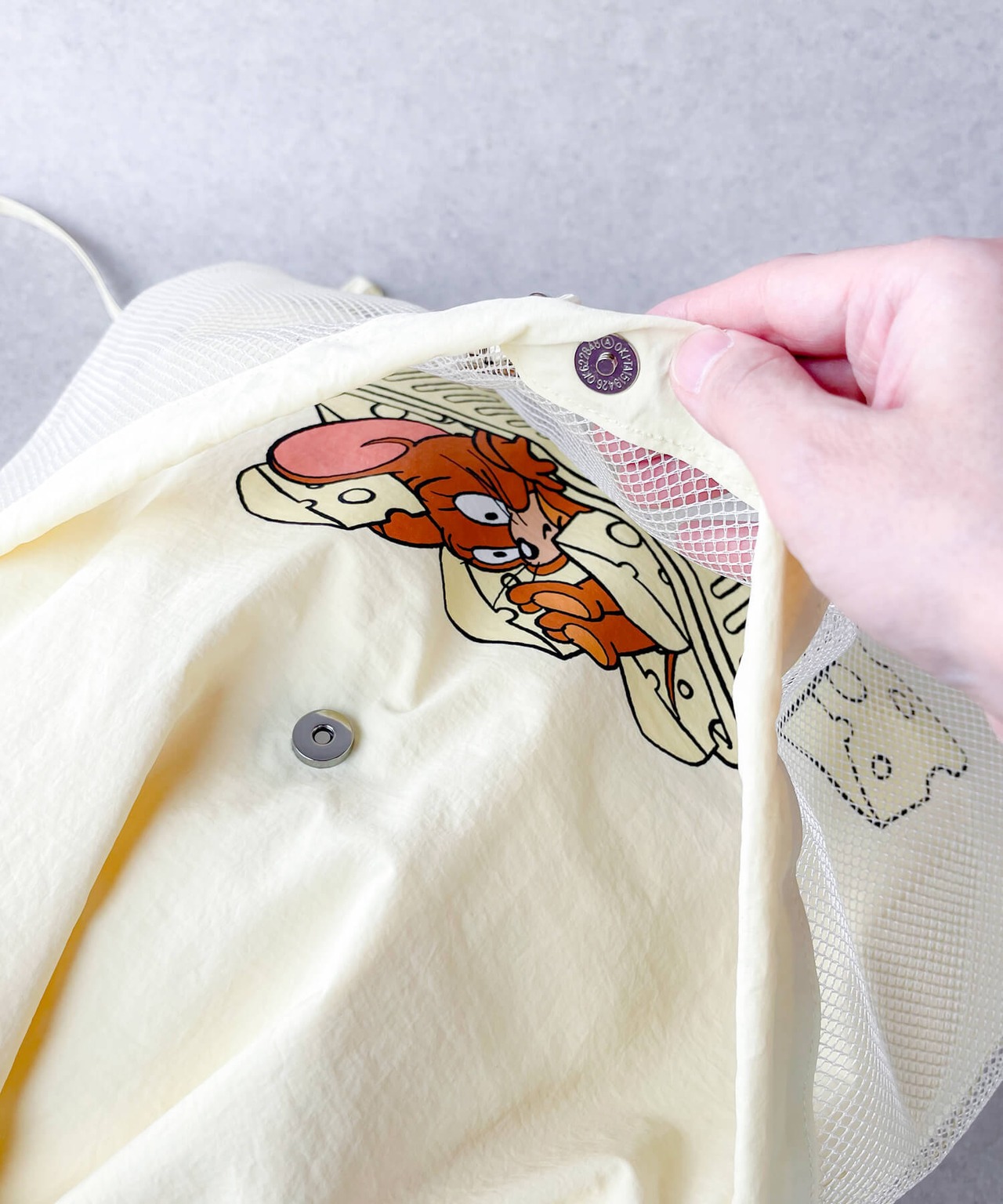 F261028_TOM and JERRY×Flapper チーズがいっぱいナップザック - 12