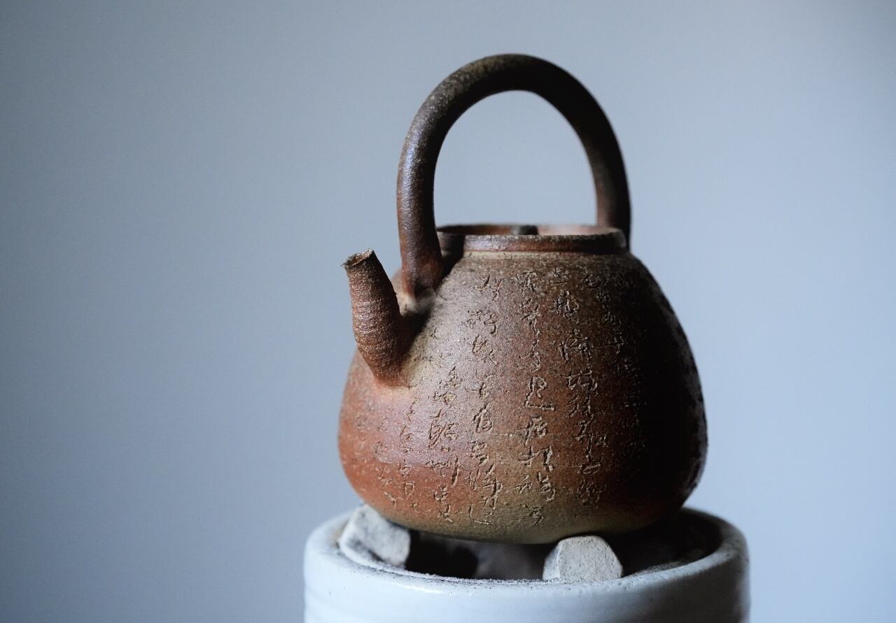 江雄偉】工夫茶用の急須·薪窯(耐热) / 【Jiang Yongwei】Chinese