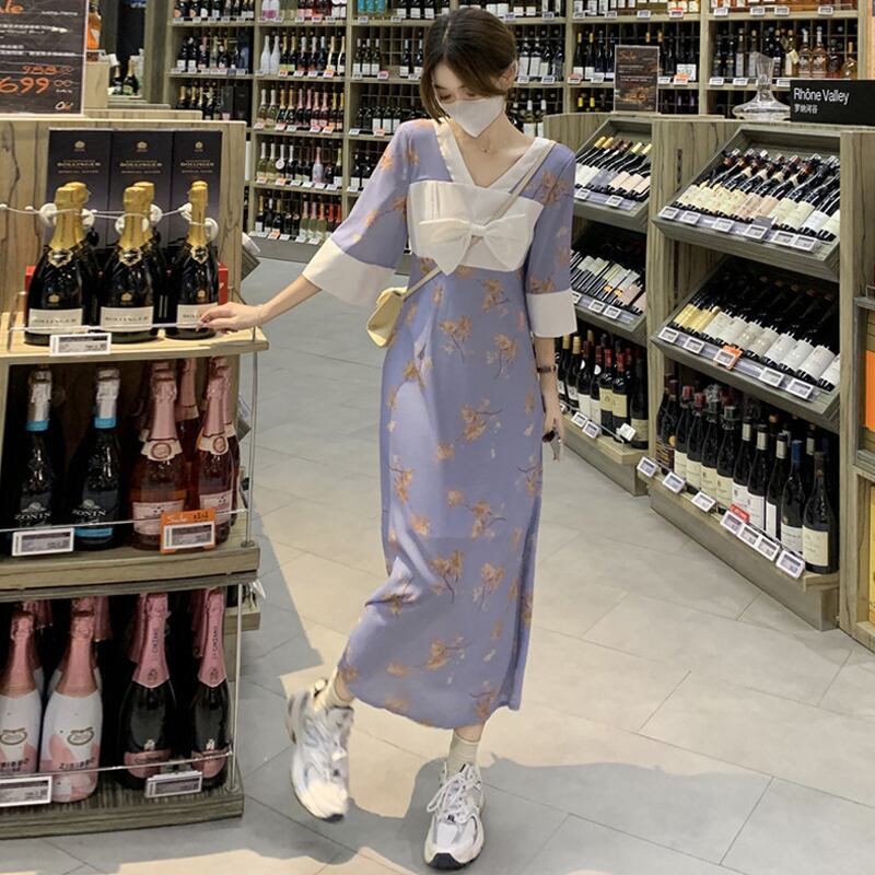 ドレス レディースサマースタイルスリムロングスカート 夏物 試着室47787557030