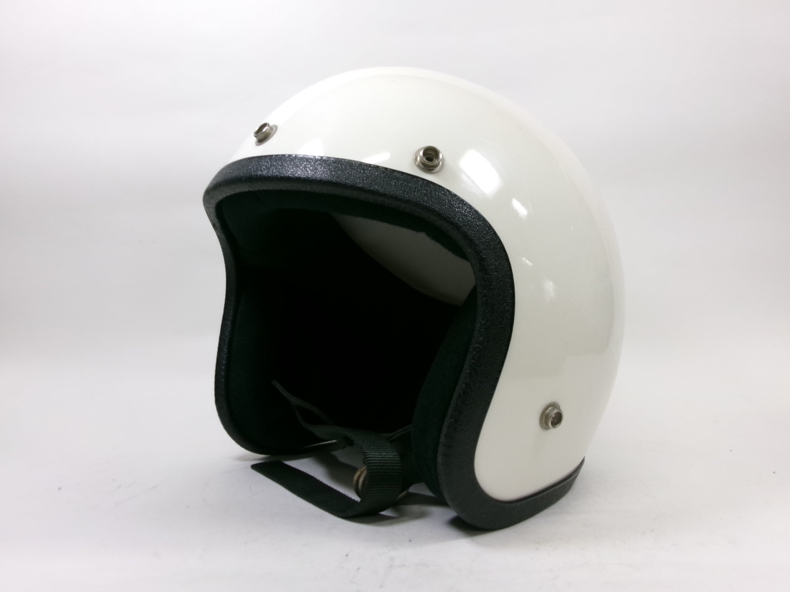 最初期! 70s BELL R-T ジェットヘルメット 赤 7 3/8 目深加工済み M