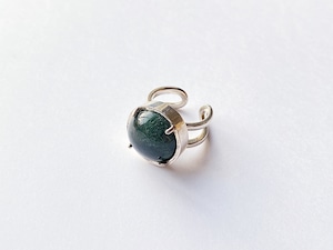 【online限定】 planet ring -moss agate-