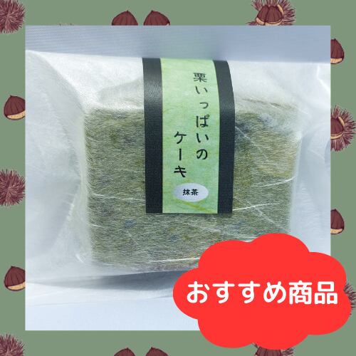 神戸土産に-神戸マロン・シェルブール通販　栗いっぱいのケーキ　抹茶