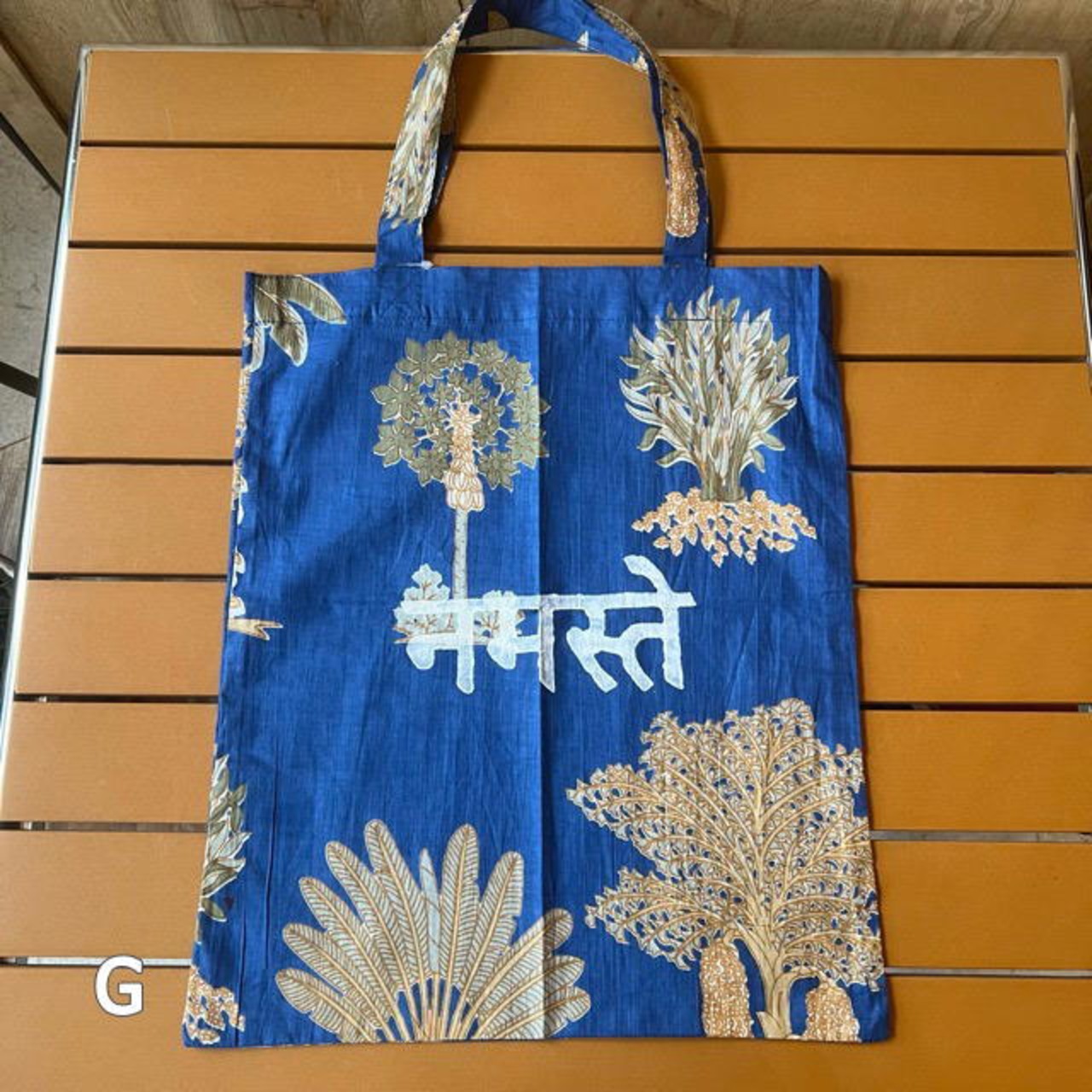 Hindi Logo Print Tote　9Type　ヒンディーロゴプリントトート　インド　アニマル　トートバッグ　バッグ　　India　animal