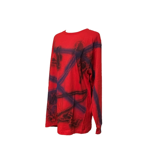 【apexesone】 Devil‘s Whisper long sleeve c/s red