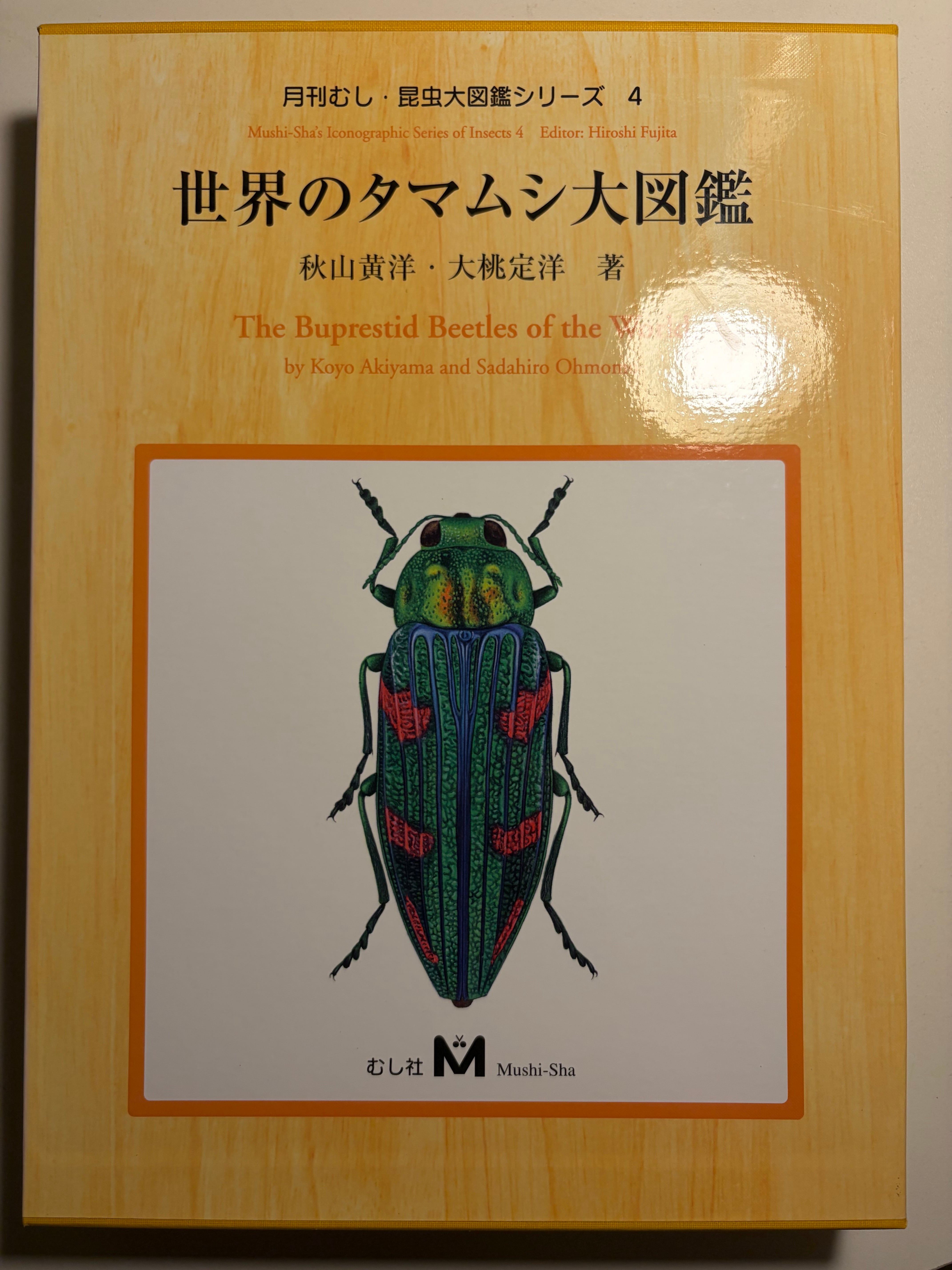美品】第4巻世界のタマムシ大図鑑（秋山黄洋・大桃定洋 著）A4判，342