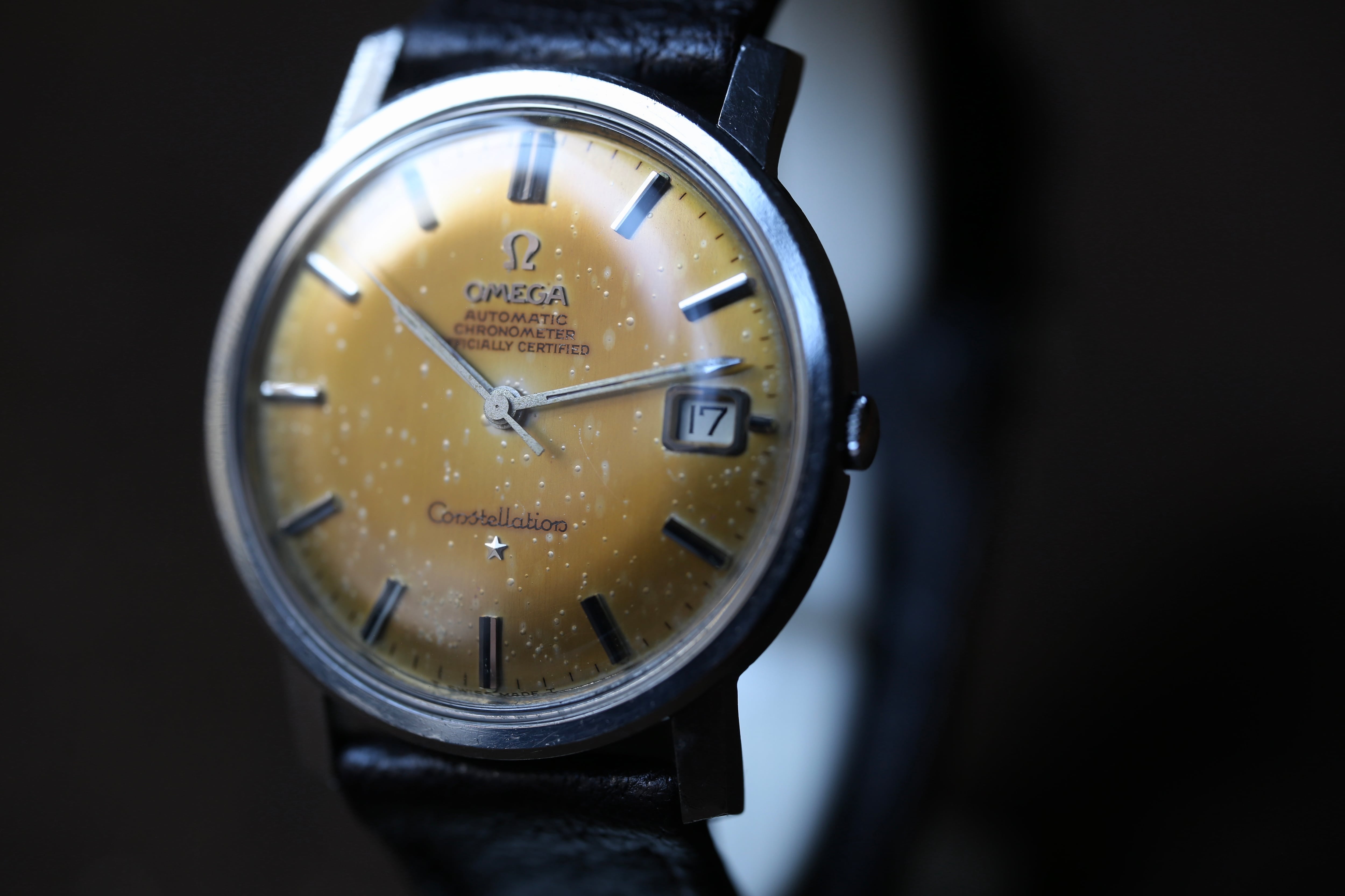 OMEGA】 1967年製 オメガ 『コンステレーション デイト』 ショートラグ
