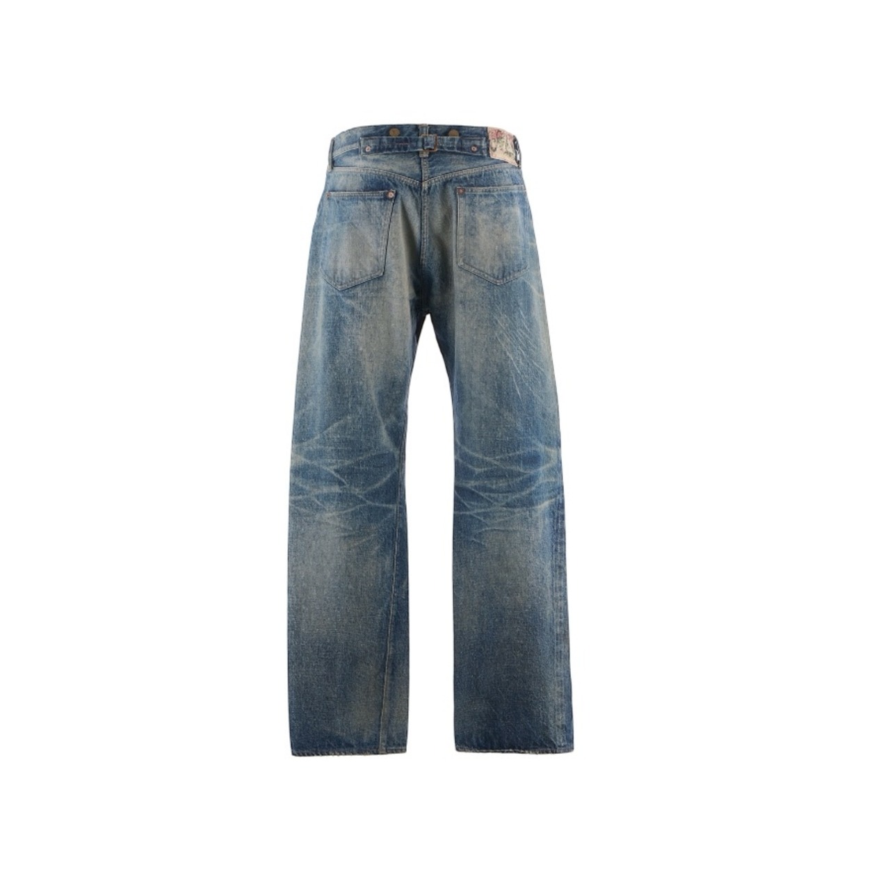 【SAINT Mxxxxxx】SM-HR1-0000-C60/BB_DENIM PNT/5PKTS DAMAGE/BLUE - 2