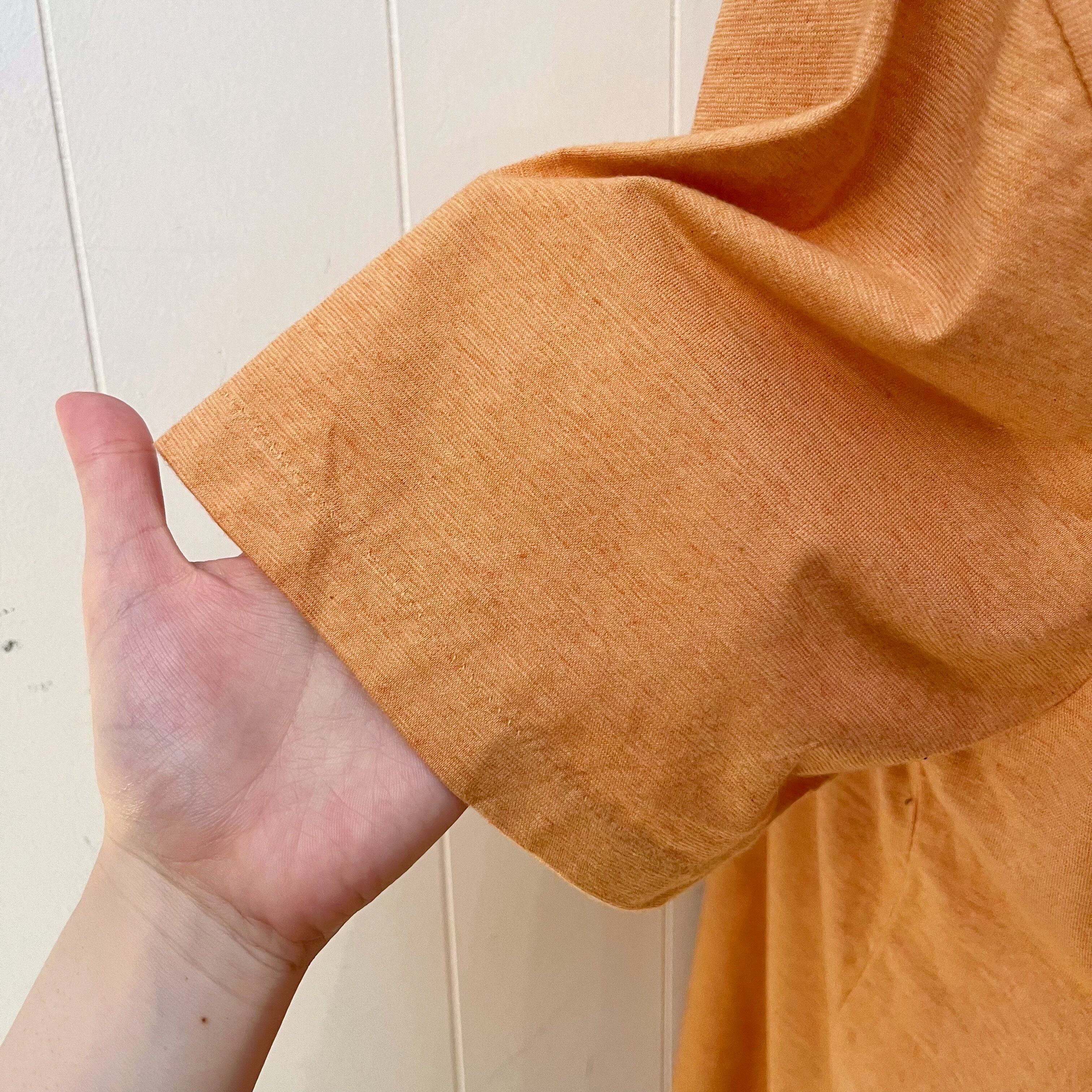 happy bear orange T-shirt