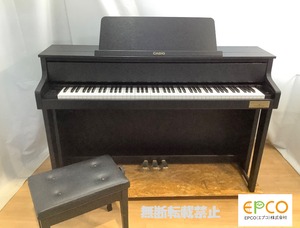★48280【電子ピアノ】CASIO　GP310BK　20年製