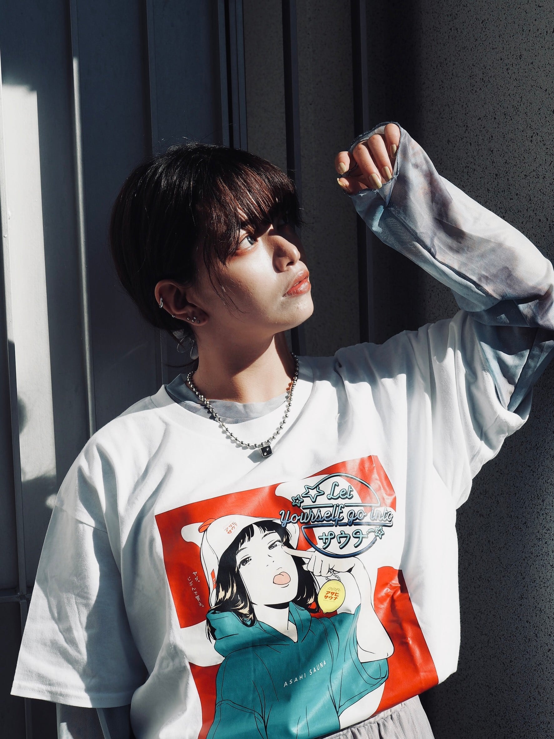 PrimalBlue] サウナTシャツ サウナ Tシャツ アサヒサウナコラボ