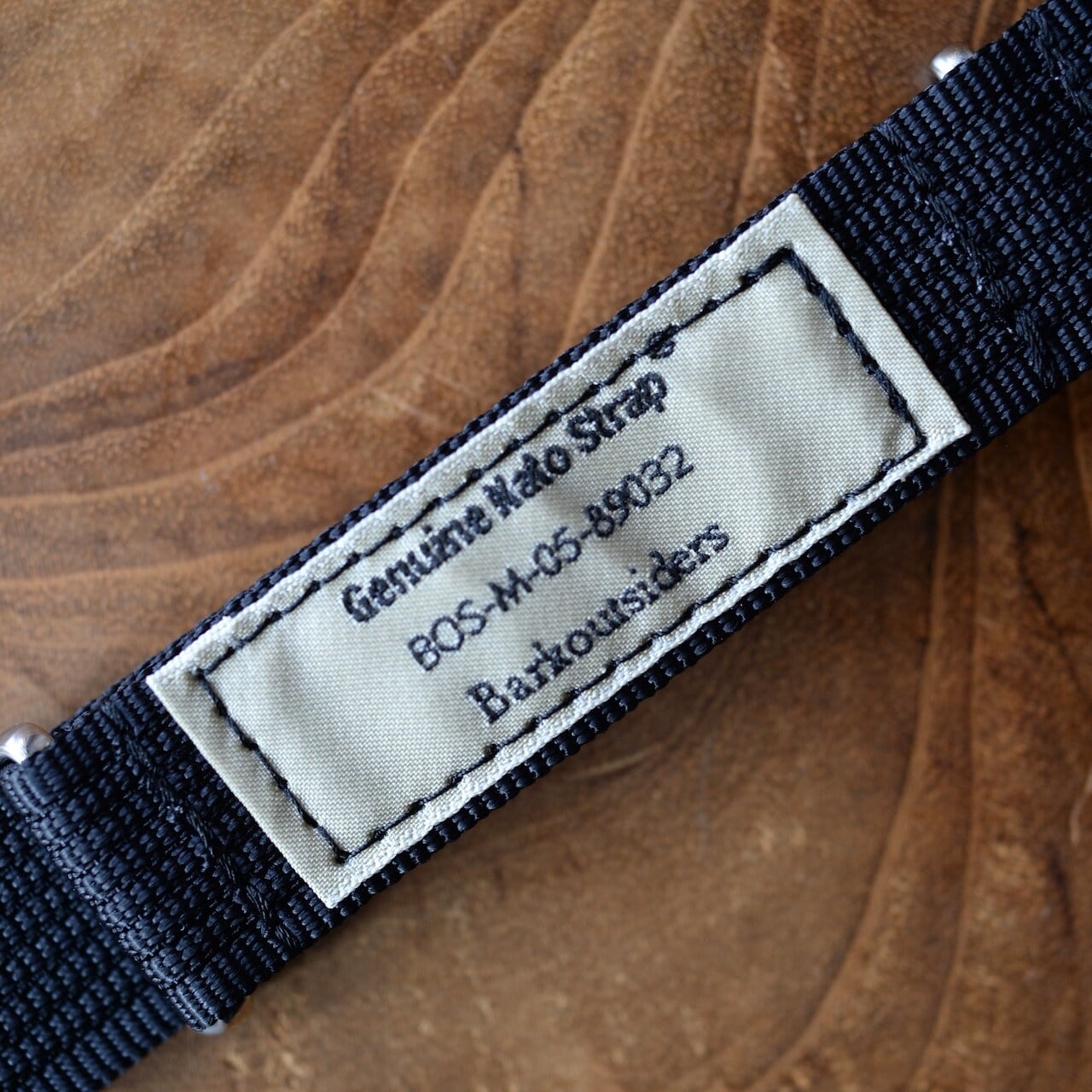 Bark Outsiders : Genuine NATO Strap® For Nylon / Coyote and Black