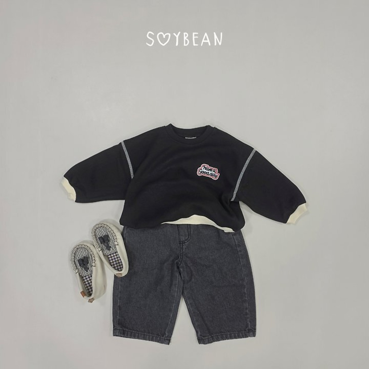 【取寄】SOYBEAN GoodddyガイロップMTM|秋服|韓国子供服| 26/AT