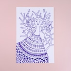 【CHIQON】postcard「サンゴ」