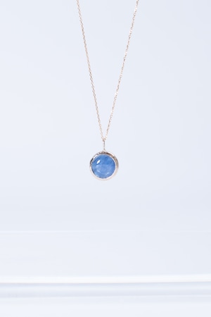 K10 Round Kyanite Pendant(L) 10金ラウンドカイヤナイトペンダント(大粒)