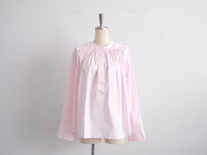 TENNE HANDCRAFTED MODERN “ new many tuck shirts Thomas mason cotton “ pink