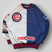【激レア】USA製 90s Champion チャンピオン MLB シカゴ カブス スウェット カットソー ロンT XL 紺/灰 ツートーン アメリカ製 VINTAGE