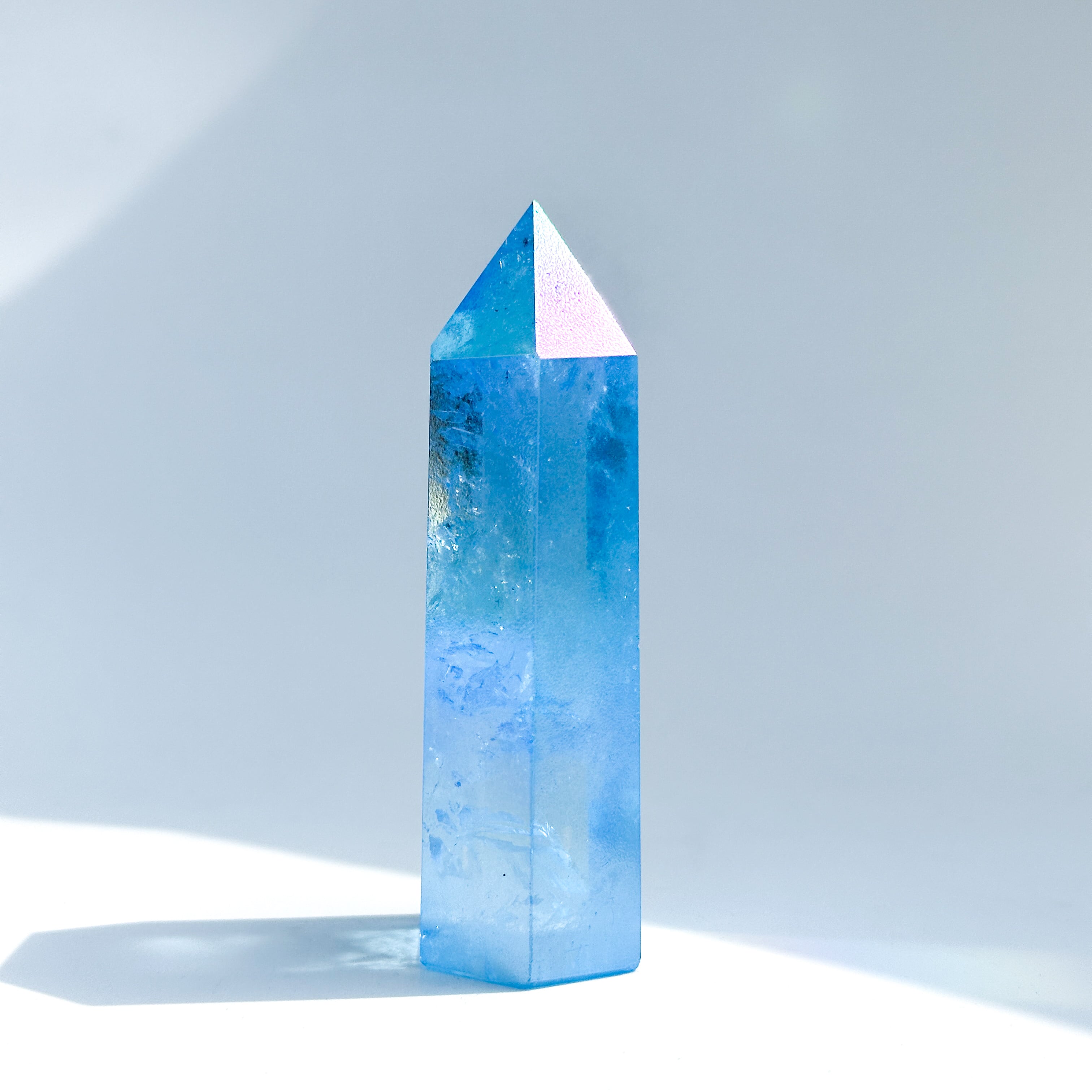 ブルーオーラクォーツ タワー22✧ Blue Aura Quartz ✧天然石・鉱物