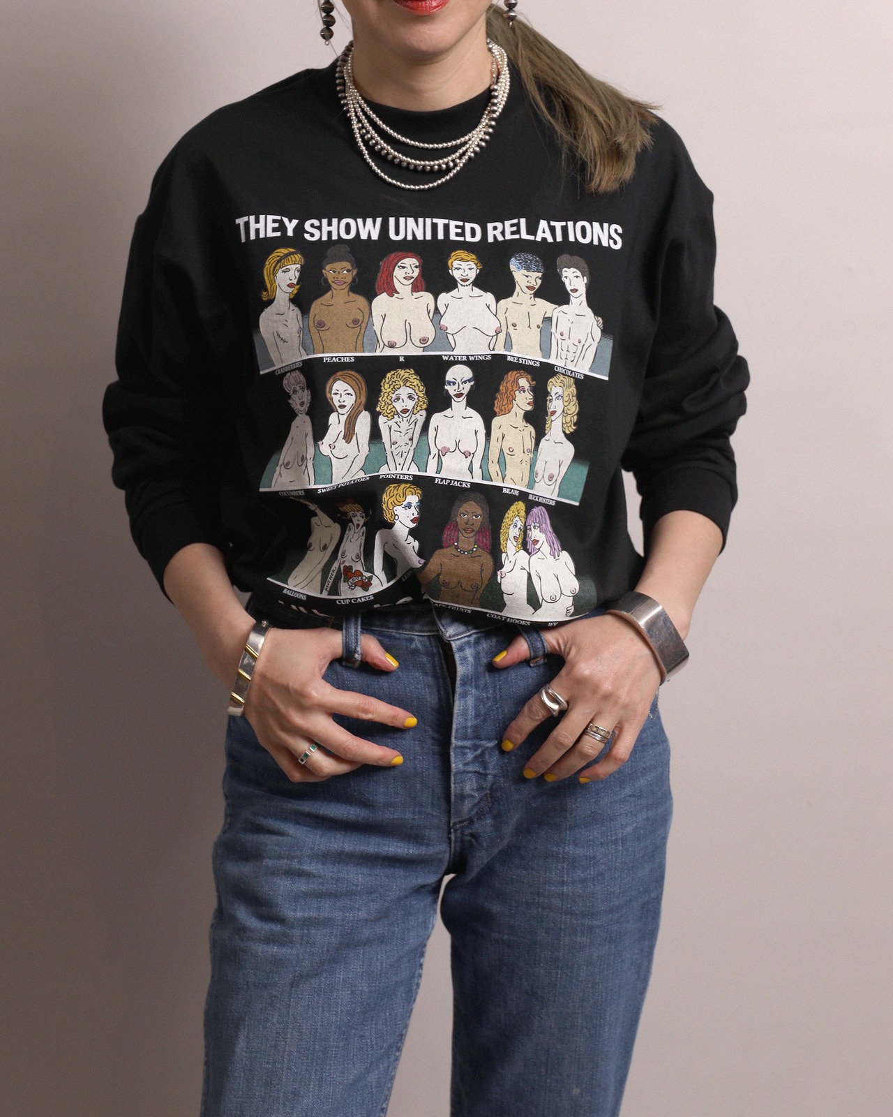 WV / All boobs are beautiful T-shirt - Black Osaka Exclusive