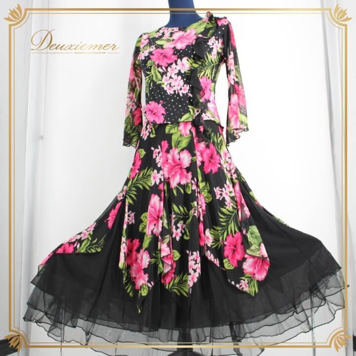 社交ダンス 衣装 スタンダード セットアップ 上下セット レッスン