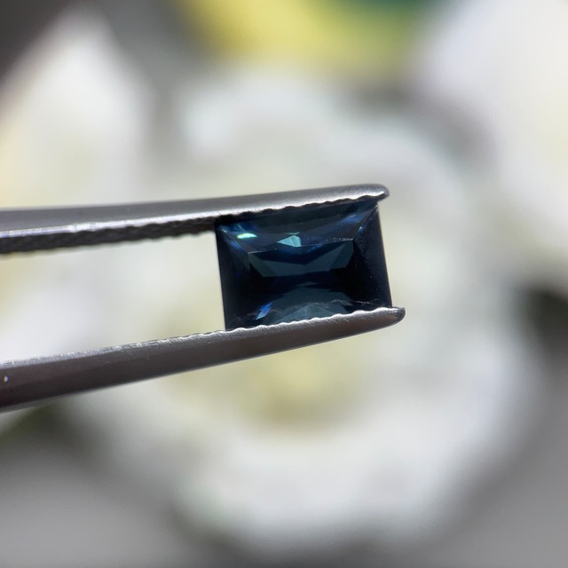 漆黒ブルー☆インディコライトトルマリン0.825ct