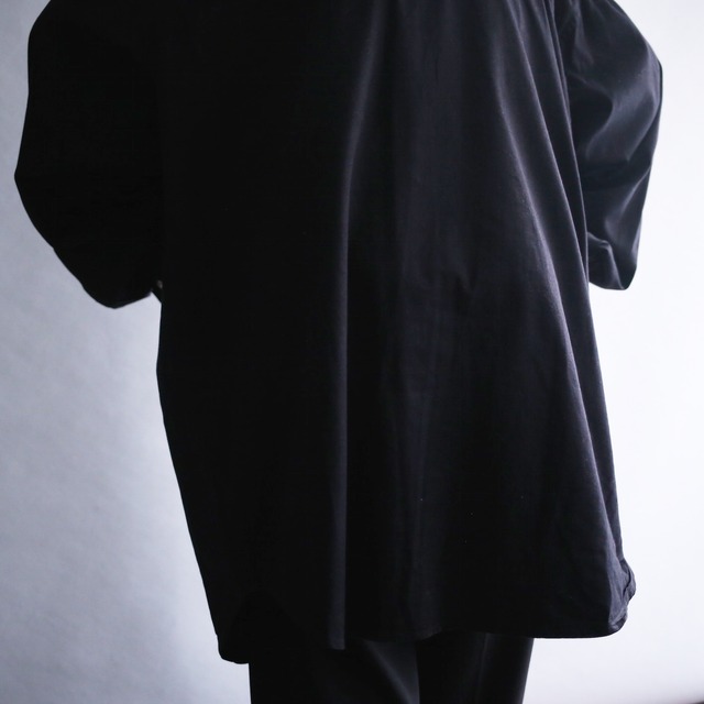 trump embroidery shoulder design over size shirt