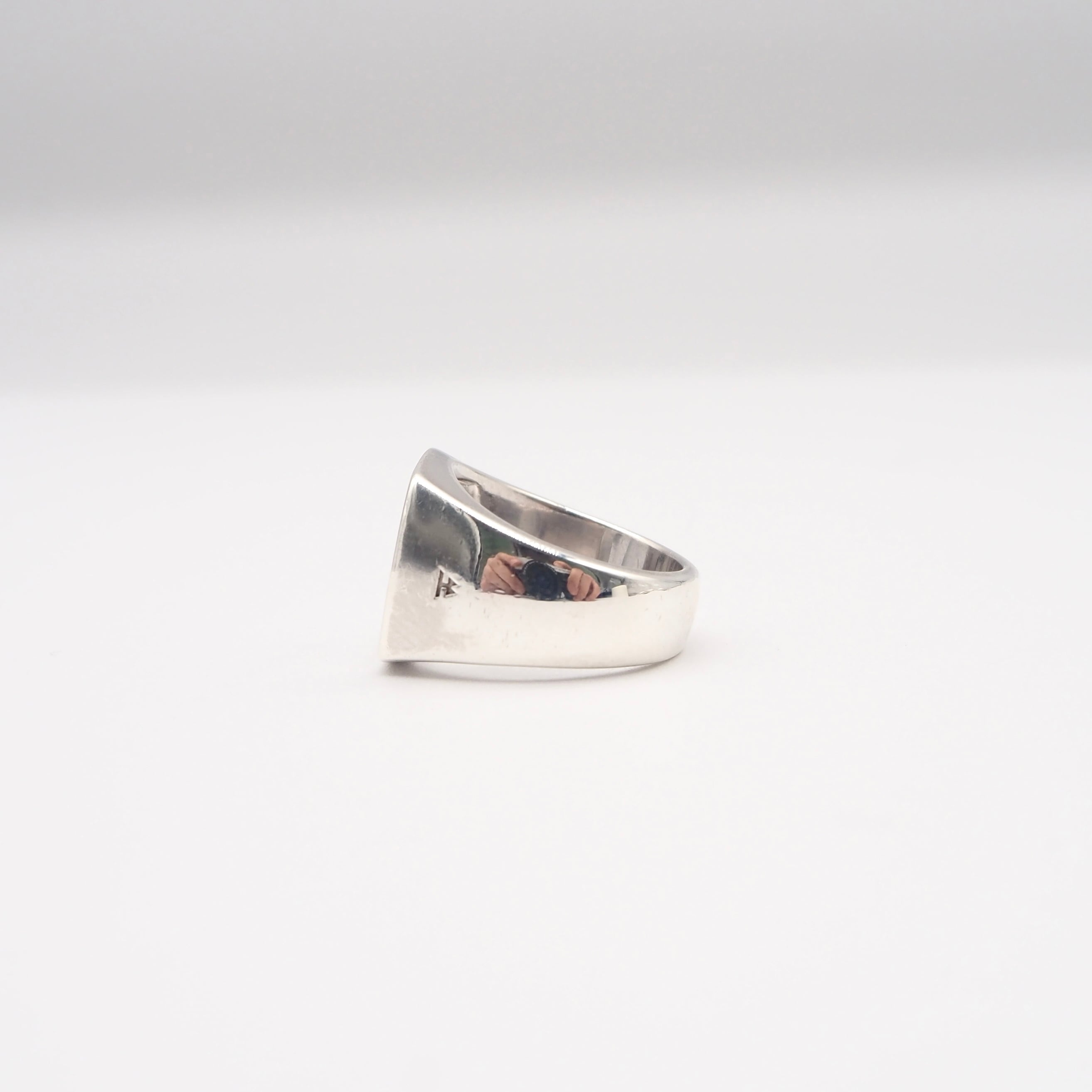 現行品】TOM WOOD 約11.5号 クッションオープン リング シルバー925